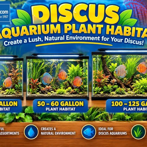 Discus Aquarium Plant Habitat