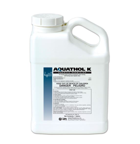 AQUL10 Aquathol Liquid Super K Herbicide – 1 gallon