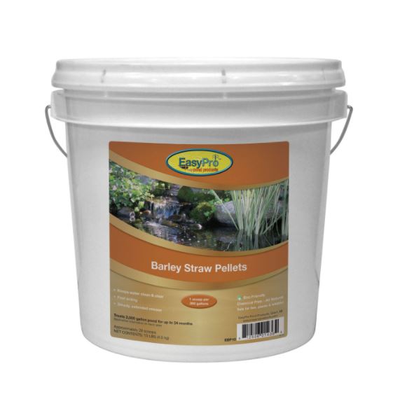 EBP10 Barley Straw Pellets – 10 lb. pail