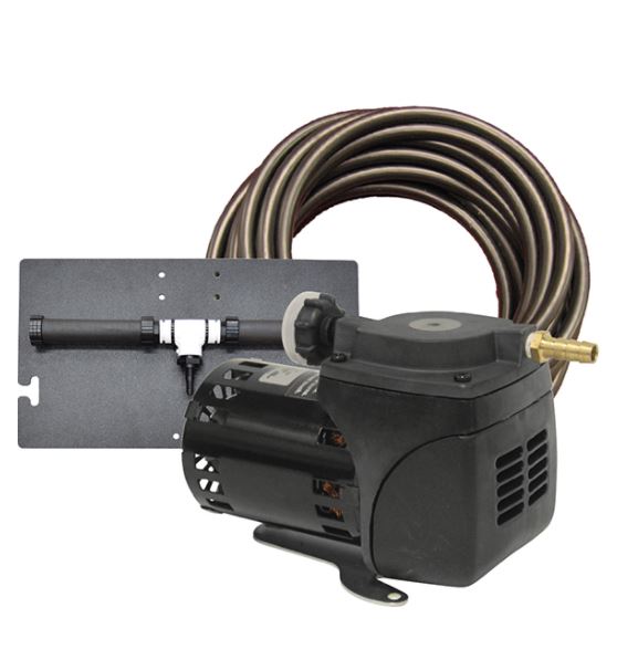 PA10W Pond Aeration System – 1/20 HP Kit with Quick Sink Tubing