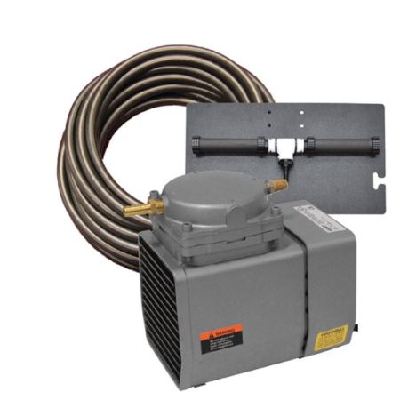 PA12W Pond Aeration System – 1/8 HP Kit with Quick Sink Tubing