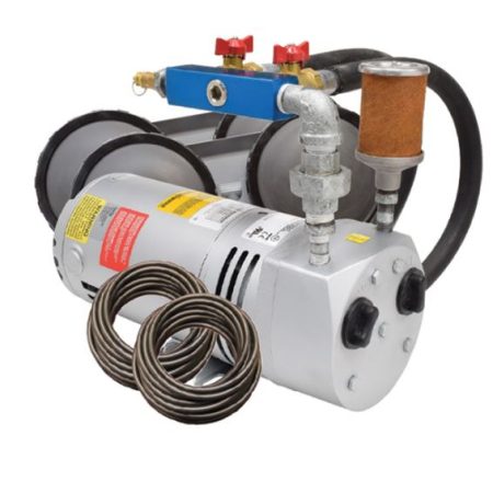 PA50 Rotary Vane Pond Aeration System- 1/4 HP Kit with Poly Tubing