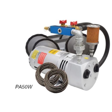 PA50W Rotary Vane Pond Aeration System- 1/4 HP Kit with Quick Sink Tubing