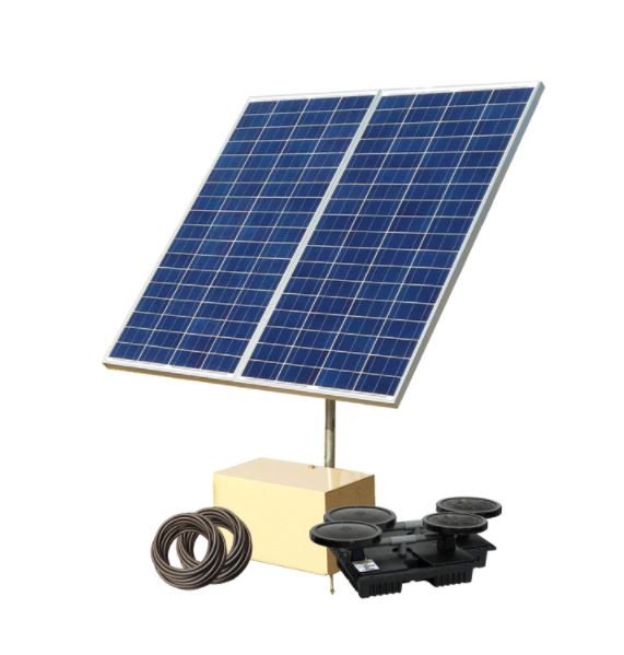 SAS150 Solar Aeration System – Up to 1.5 Acres – Battery Free System
