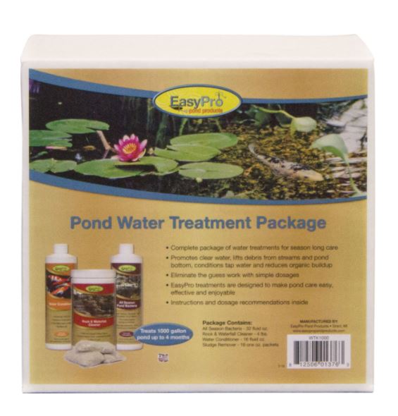 WTK1000 Pond Water Treatment kit – Treats 1000 gallon pond up to 4 months